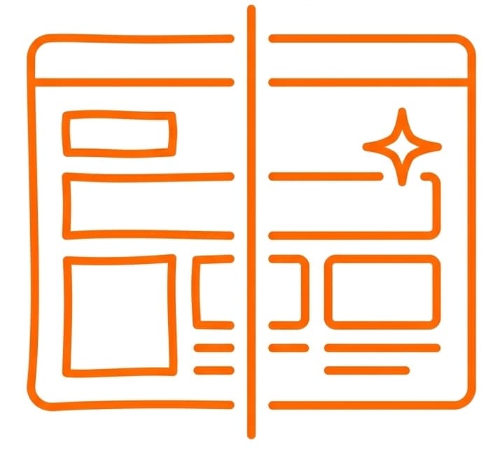 Website redesign preview.